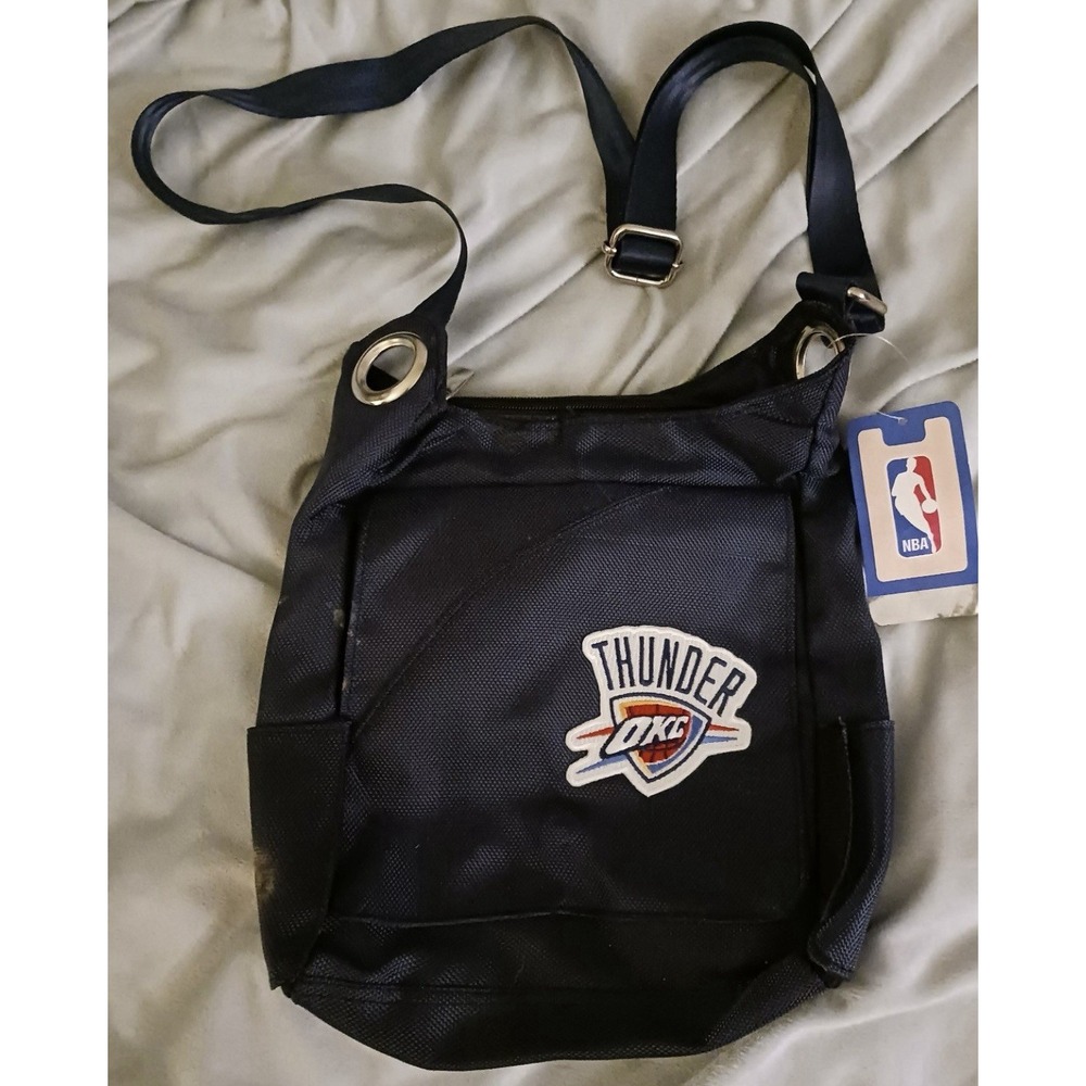 NEW Little Earth NBA Oklahoma City‎ Thunder Crossbody Purse